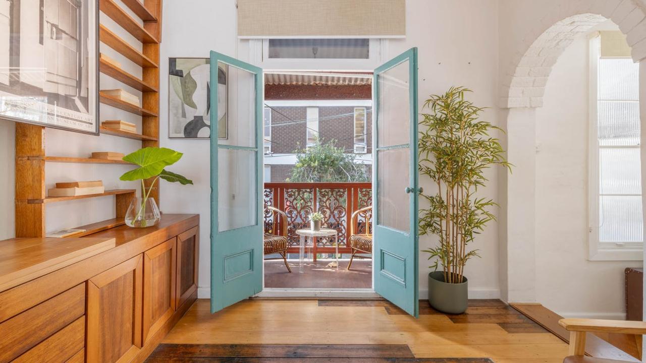 The Surry Hills home was Wilkins’ first away from living with dad Richard. Picture: realestate.com.au