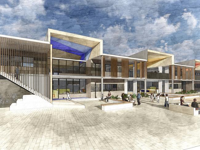 Cecil Hills High School’s proposed upgrade. Picture: Supplied