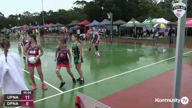 Replay: Netball Queensland State Age Titles - Caloundra Blue v Cairns (U13)