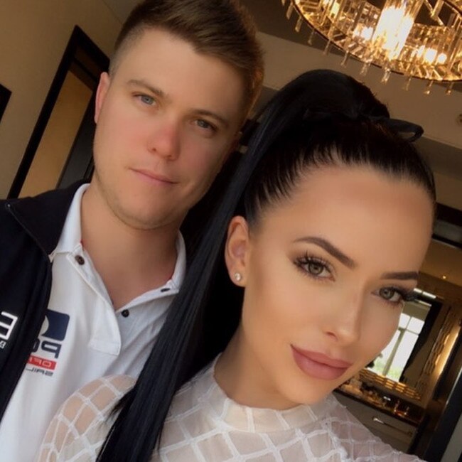 Tyson Scholz with partner Sophie Lee Anderson (Instagram image)