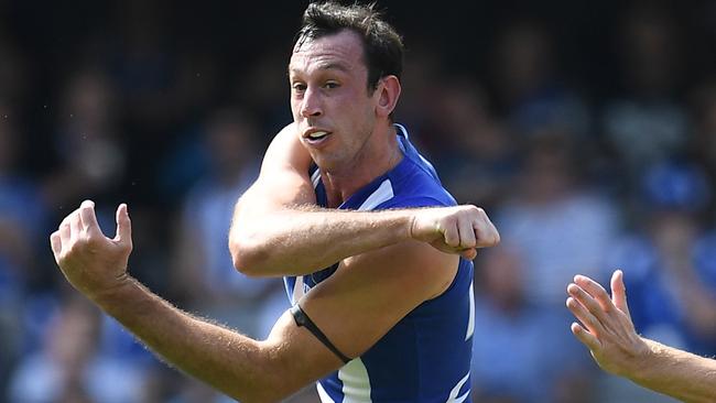 Todd Goldstein was a late withdrawal for North Melbourne with an ankle injury.