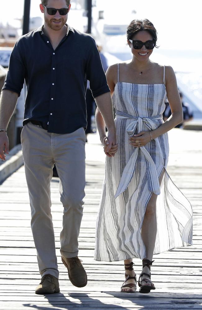 A floaty dress from Reformation for a stroll on Fraser Island.