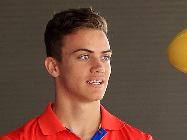 Round 1 Toyota AFL Premiership Season Tickets  were announced on Sale at Cazalys Stadium Great Hall, Cairns Convention Centre as part of the Cairns Biggest Sign On Day. Gold Coast SUNS player and former Cairns player Jacob Heron, was happy to be back on home turf. PICTURE: JUSTIN BRIERTY