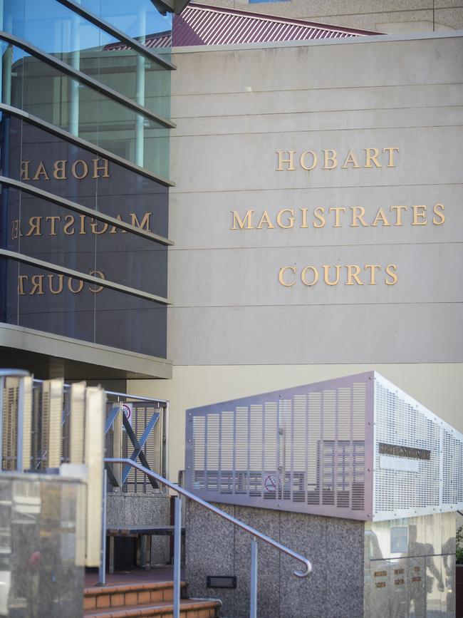 Hobart Magistrates Court, Liverpool St. Picture: NCA NewsWire / Richard Jupe