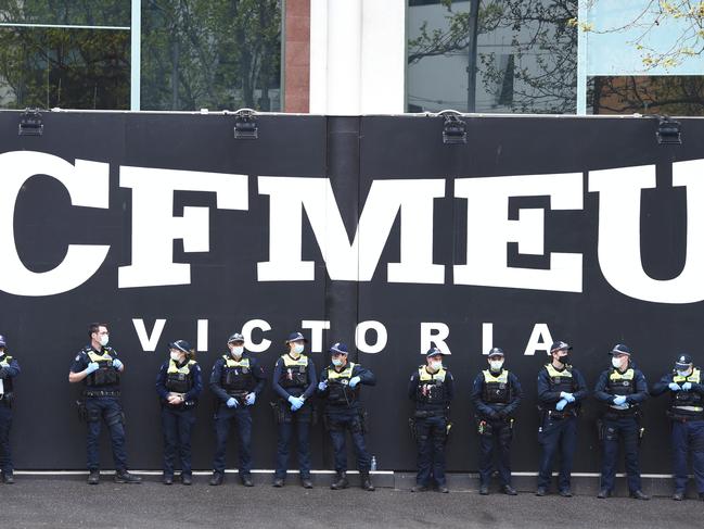 CFMEU faces court accused of targeting builder