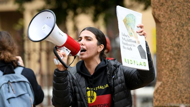 President of the Adelaide University SRC Ana Obradovic. Picture: Mark Brake