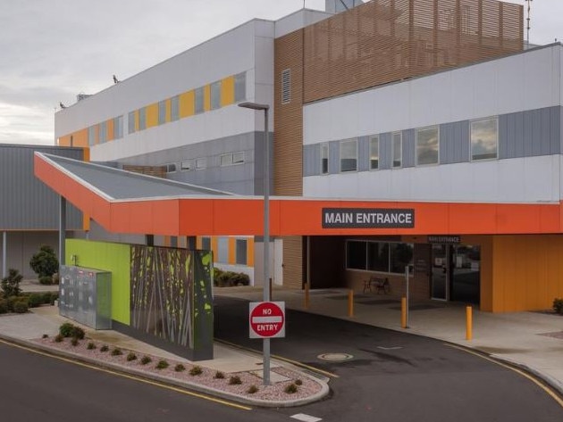 North West Regional Hospital. Picture: AAP/Simon Sturzaker