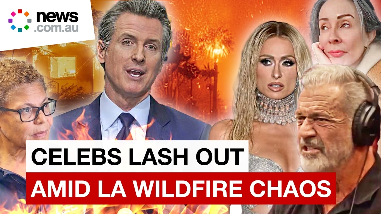 Celebrities turn on Los Angeles politicians as homes burn