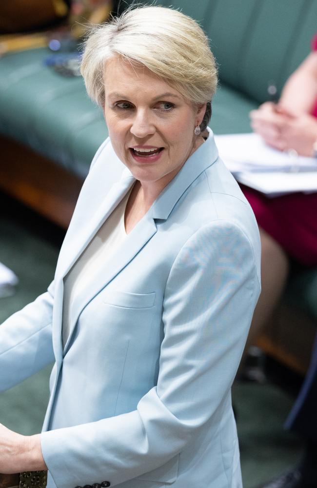 CANBERRA, AUSTRALIA, NewsWire Photos. JUNE 14, 2023: Tanya Plibersek Minister for the Environment and Water during Question Time. The House of Representatives Chamber at Parliament House in Canberra. Picture: NCA NewsWire / David Beach