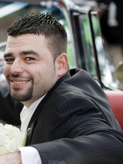 Tony Pietrantonio on his wedding day in 2009. Photo: File