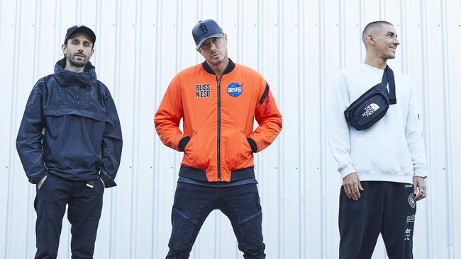 Hip hop group Bliss n Eso who will perform at the 2022 NRL grand final. Picture: Supplied