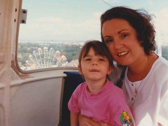 Sam Bulloch, 30, was diagnosed with a deadly cancer two decades after her mother died from breast cancer — an experienced that shaped the young woman’s entire life. Picture: Supplied