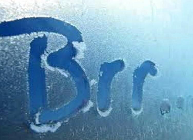 It was icy cold in parts of the Bundy region this morning. Picture: Contributed