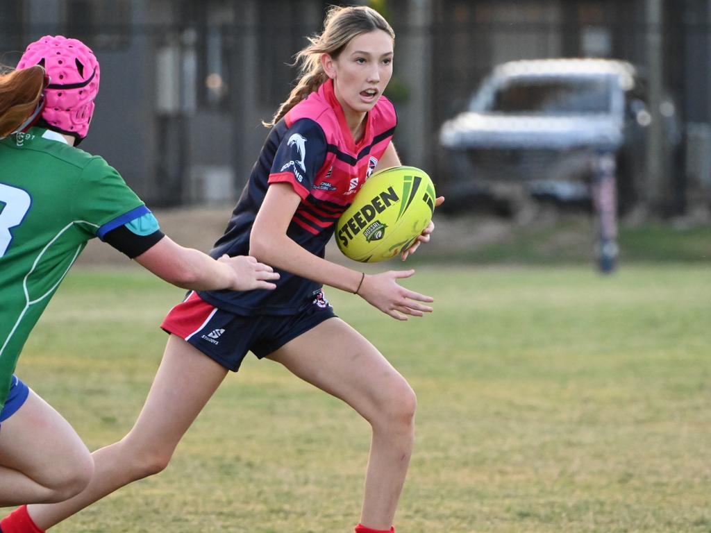 Emmaus College rugby league player Layney Jenkins.