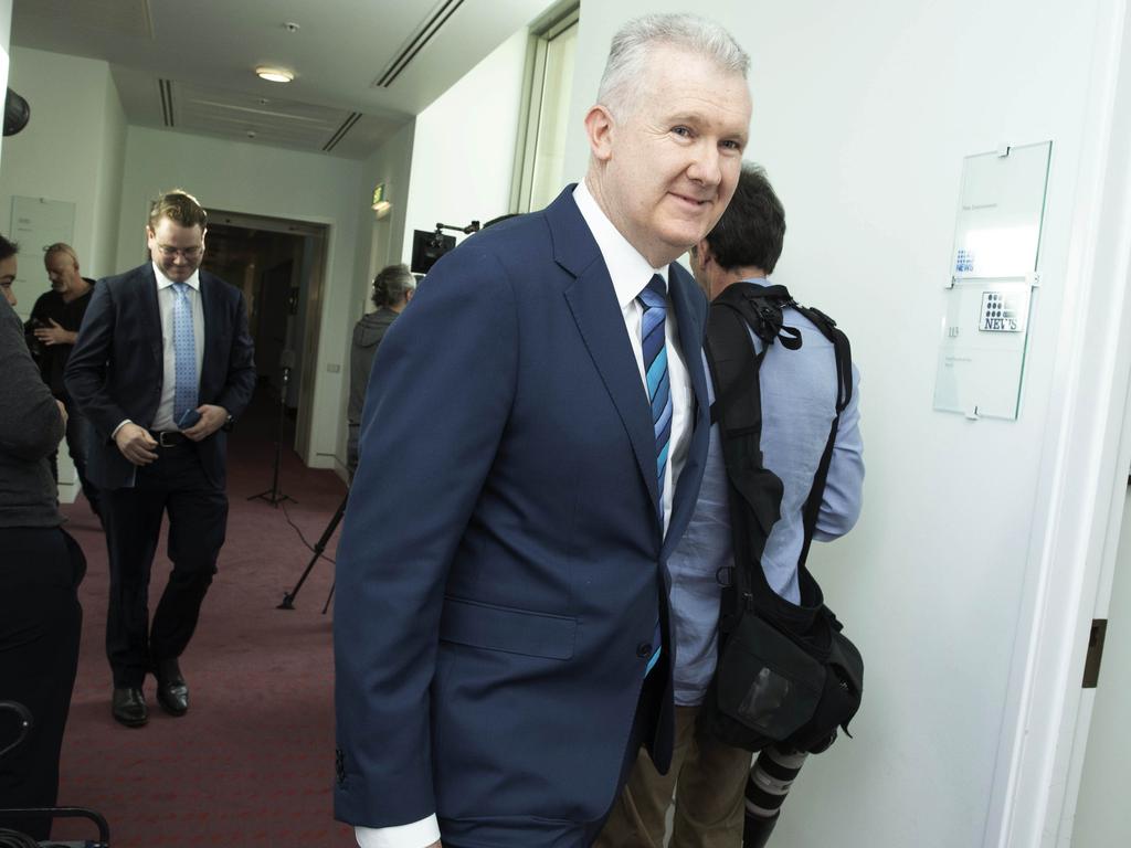 Leader of the House Tony Burke will move the censure motion on Wednesday. Picture: NCA NewsWire / Gary Ramage