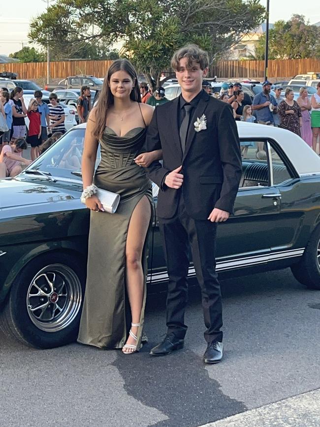 The students of Aldridge State High School celebrate their formal.