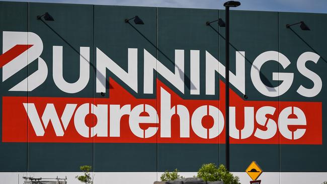 Bunnings has claimed the boom-gate was coming down before Ms Kraay walked under it.