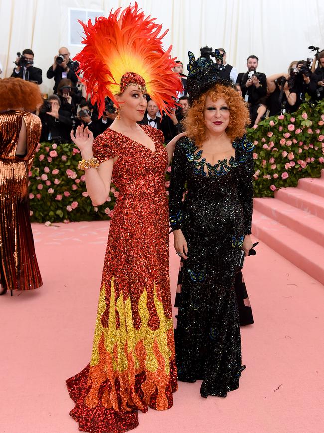 Sophie Von Haselberg and Bette Midler. Picture: Getty Images