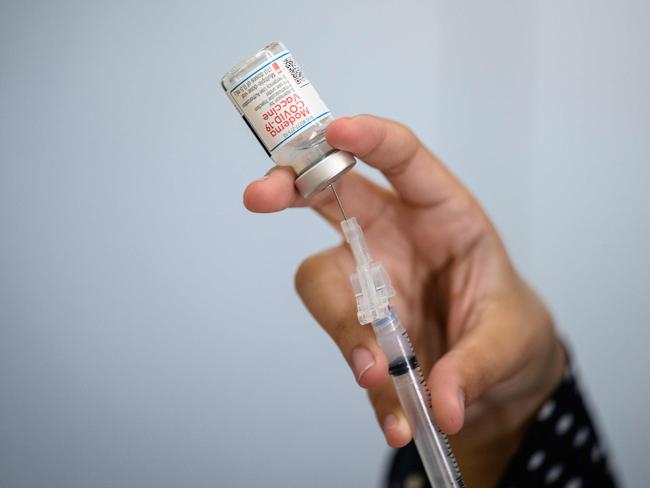 Moderna said Monday local time its Covid vaccine was safe and produced a strong immune response in children. Picture: AFP