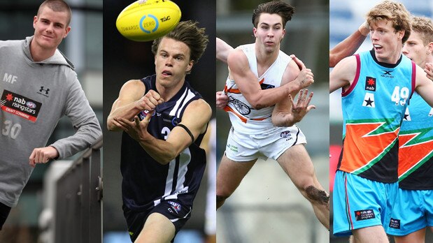 Father-son hopefuls ahead of the AFL Draft.