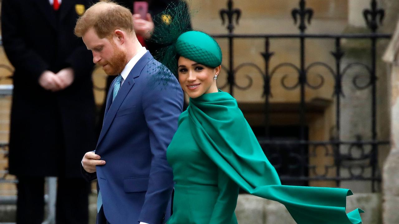 Did Prince Harry and Meghan Markle have any obligation to come back to the UK after the stopped working as official royals in March? Picture: Tolga Akmen/AFP