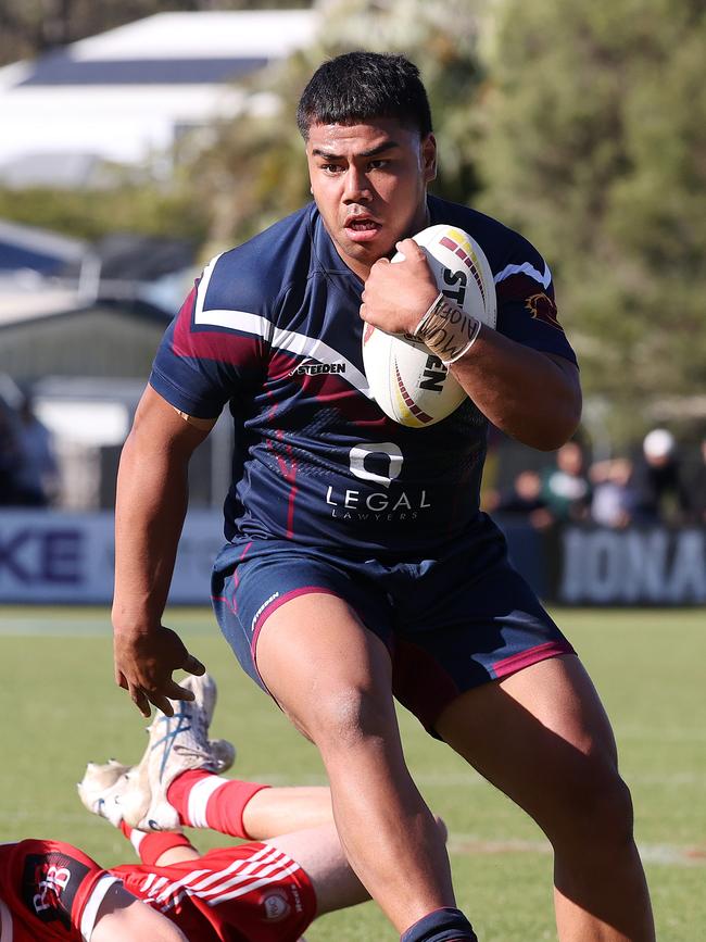 Ipswich SHS’s Tre Fotu. Picture: NIGEL HALLETT