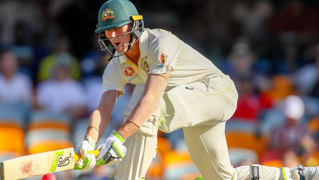 Marnus Labuschagne found some good form at the Gabba.