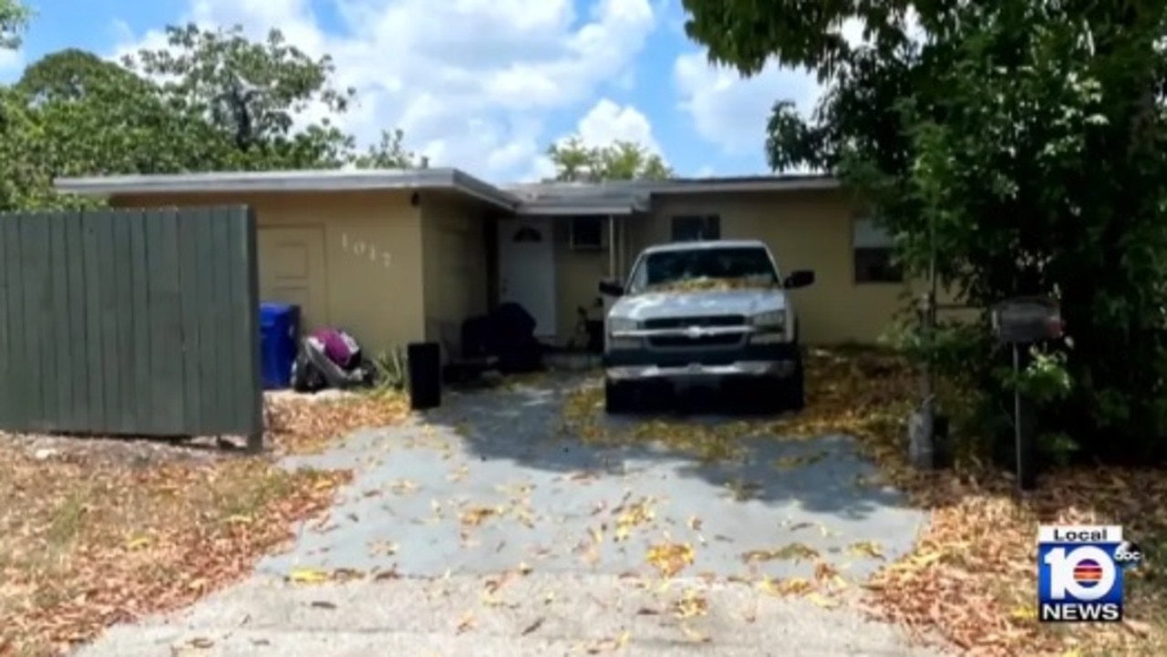 Ms Garcia went to Bazile’s home and found her luggage, but her valuables were gone. . Picture: Local 10