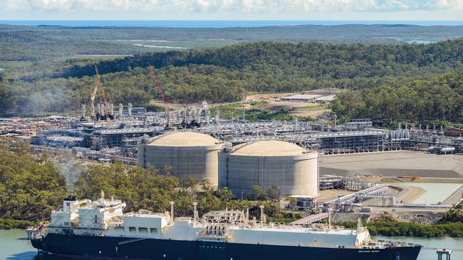 Origin’s APLNG operation in Queensland has been hit as global energy prices tumble. Picture: Supplied