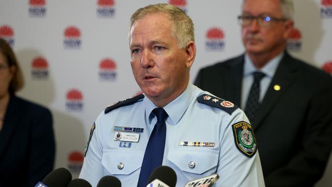 NSW Police Commissioner Mick Fuller. Picture: NCA NewsWire / Damian Shaw