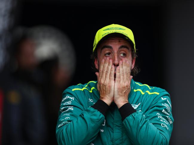 Fernando Alonso’s performances for Aston Martin have underwhelmed. Picture: Getty