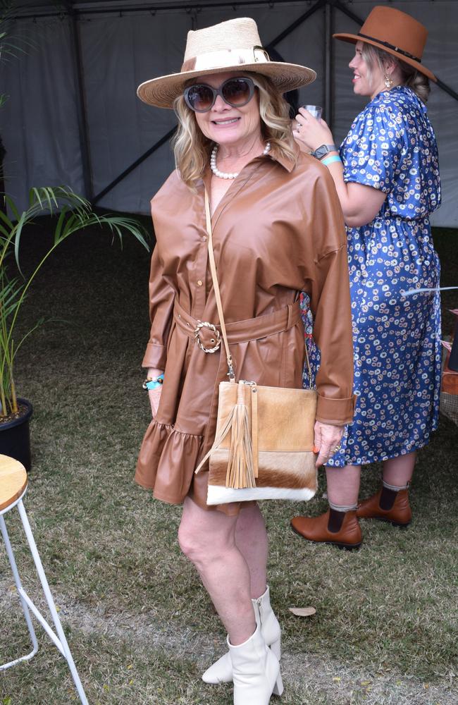 Susan Lowe at the Rockhampton Jaguar Land Rover Pop-Up Polo on June 3, 2023. Picture: Aden Stokes