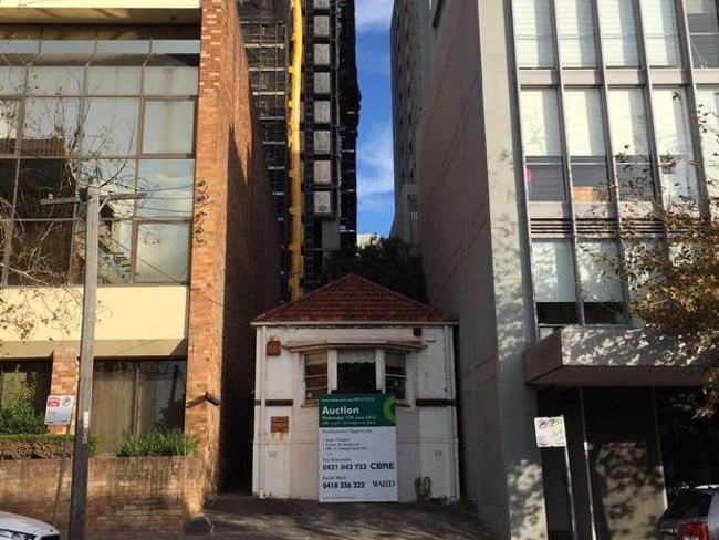 Little nail house in St Leonards was a jeweller’s for 75 years. Picture: realestate.com.au