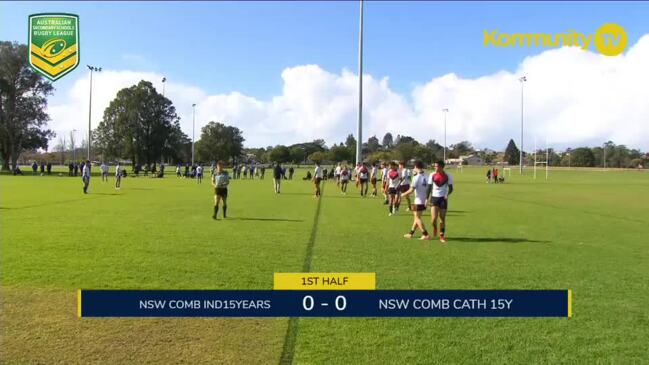 Replay: NSWCIS v NSWCCC (15 years boys Pool A crossover match) - ASSRL National Championships 15/16 Years