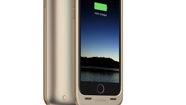 Power to shine ... Mophie Juice Pack battery case for Apple iPhone 6 Plus.