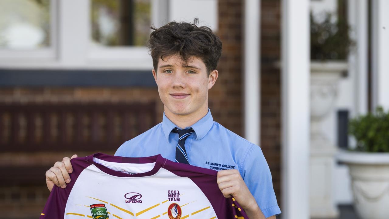 St Mary's College student Tom Fry. Picture: Kevin Farmer