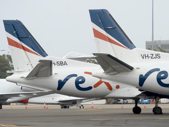 SYDNEY, AUSTRALIA - NewsWire Photos DECEMBER 2, 2020. REX (regional express) will start selling flights between Sydney and Melbourne, offering customers full service at discount prices.Picture: NCA NewsWire / Jeremy Piper