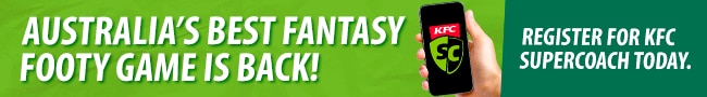 SuperCoach is back 2021 banner