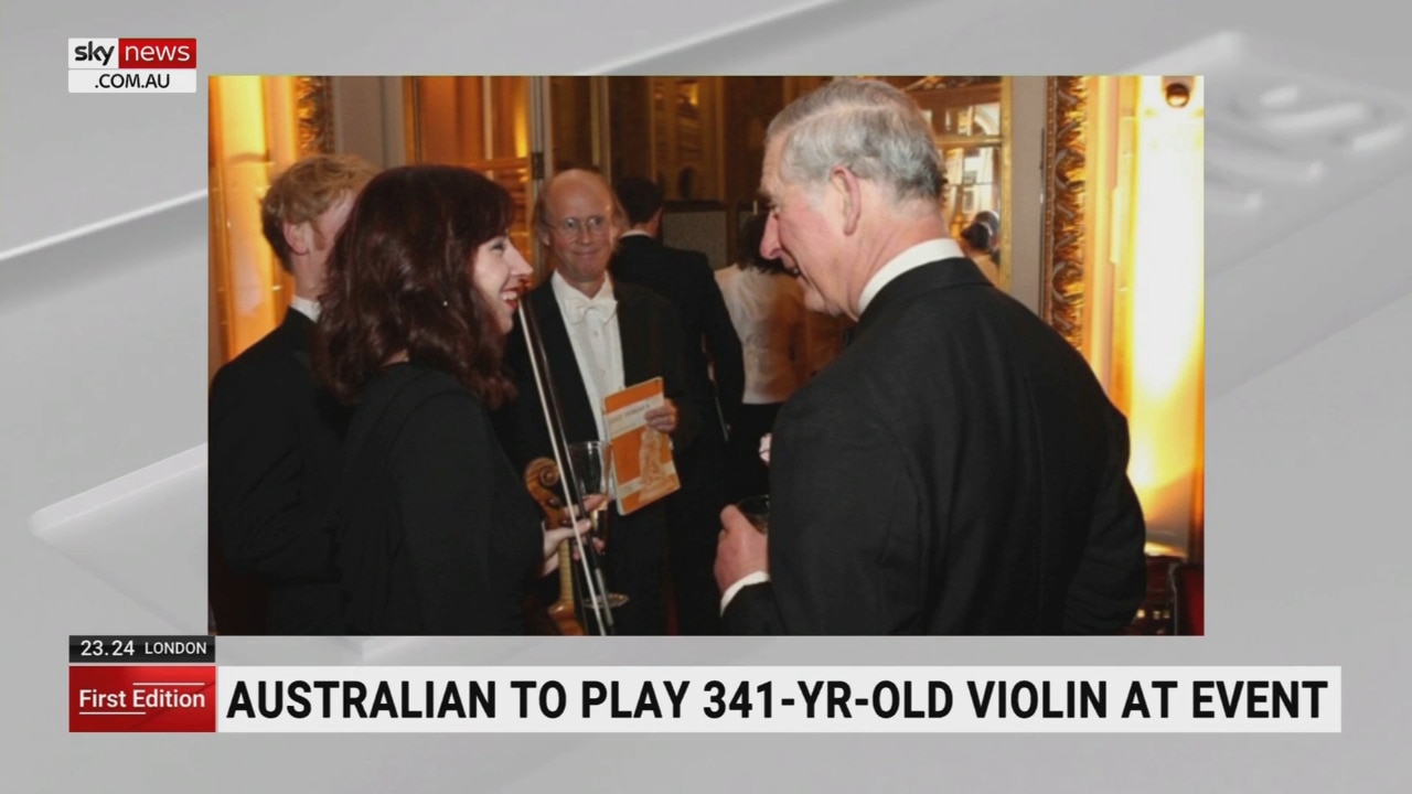 Australian violinist to perform at King Charles Coronation