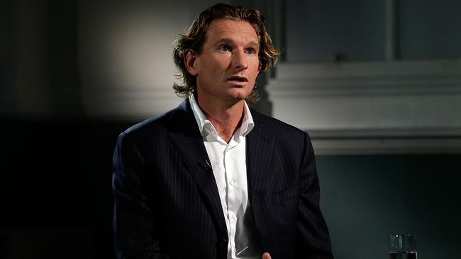 James Hird has spoken about the Bombers supplements saga. Picture: Getty Images