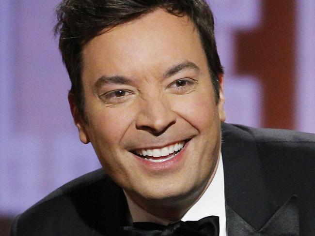 BEVERLY HILLS, CA - JANUARY 08: In this handout photo provided by NBCUniversal, host Jimmy Fallon onstage during the 74th Annual Golden Globe Awards at The Beverly Hilton Hotel on January 8, 2017 in Beverly Hills, California. (Photo by Paul Drinkwater/NBCUniversal via Getty Images)