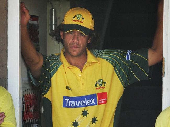 Andrew Symonds wasn’t feeling so great after a big night out in 2005.