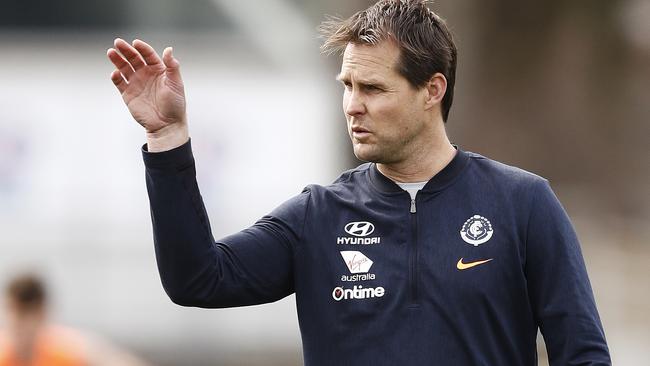 David Teague is giving a strong audition for the Carlton job.