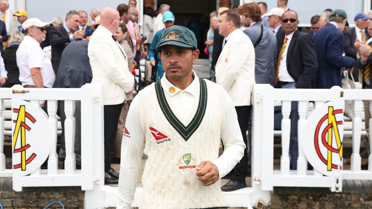 Usman Khawaja thought the ICC over rates punishment was unfairly harsh. (Photo by Ryan Pierse/Getty Images)