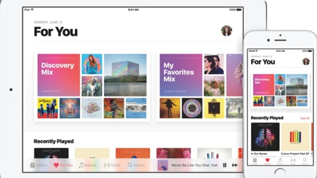 It’s unclear if Apple will create a separate service to its music streaming platform.