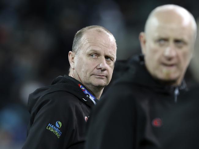 Ken Hinkley needs to find the answers. Picture: Sarah Reed