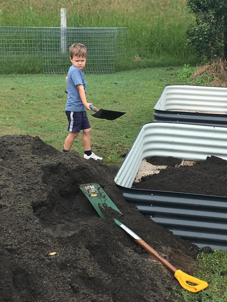 Children helped in the garden more during lockdown.