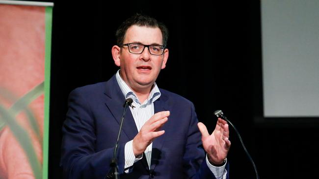 Premier Daniel Andrews says he does not have to appear before the parliamentary inquiry into the party’s election scandal. Picture: Chloe Smith