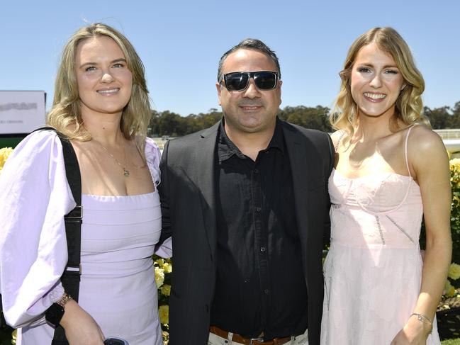 Apiam Bendigo Cup was held at Bendigo Racecourse, Bendigo, Victoria, on Wednesday, October 30th, 2024. Pictured enjoying the horse racing carnival are Alana, Tony, Natalie. Picture: Andrew Batsch