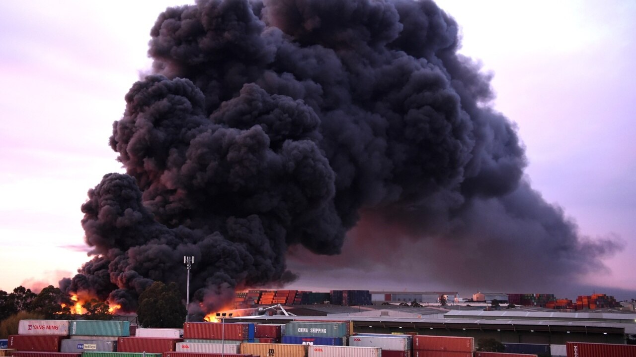 Authorities warn Melbourne factory fire could burn for days